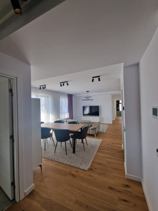 Apartament 3 camere Straulesti | De Inchiriat |  | Parcare | Gradina | 