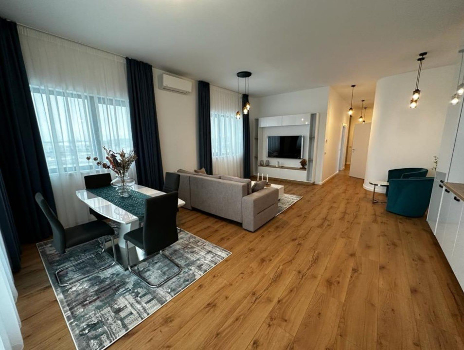 Apartament 3 camere tip penthouse Darwin Residence Tunari de inchiriat