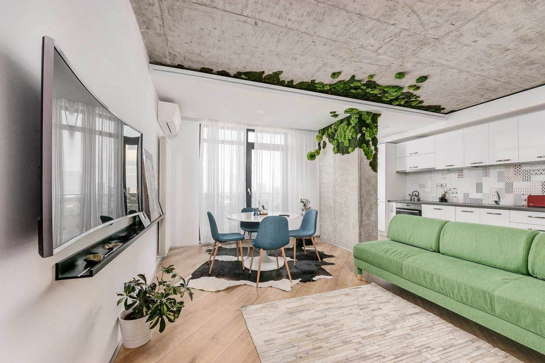 2 camere Floreasca, etaj 9, vedere Parc Verdi, parcare