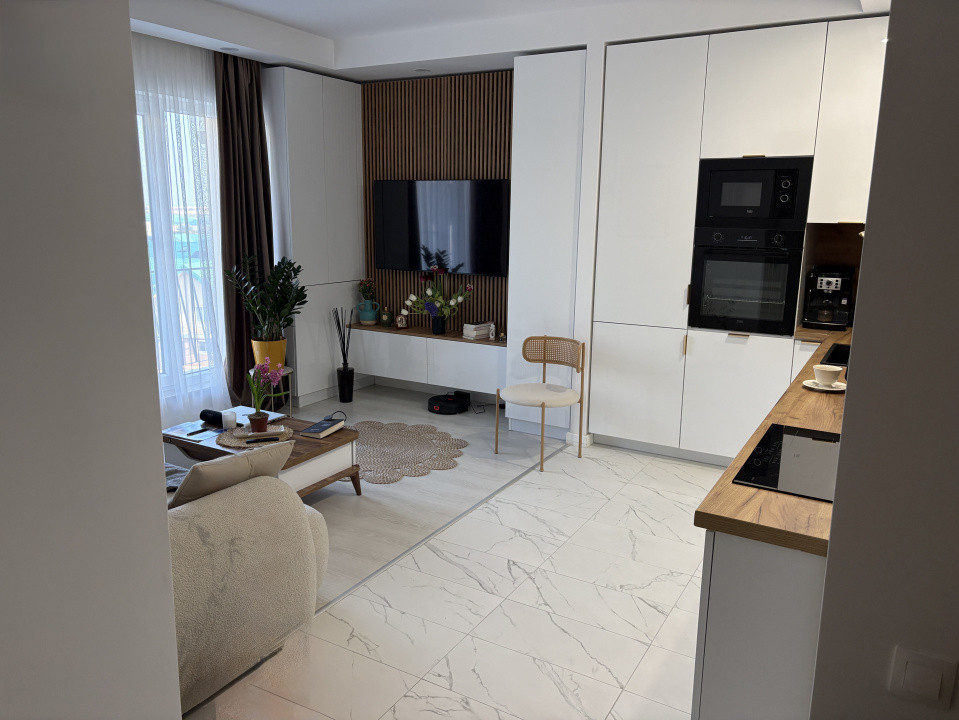 Apartament 2 camere, superb amenajat, extrem de luminos | Bloc nou 2025 | Ideal 