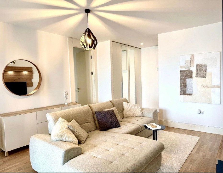 de inchiriat apartament decomandat cu 2 camere  in Barbu Vacarescu 