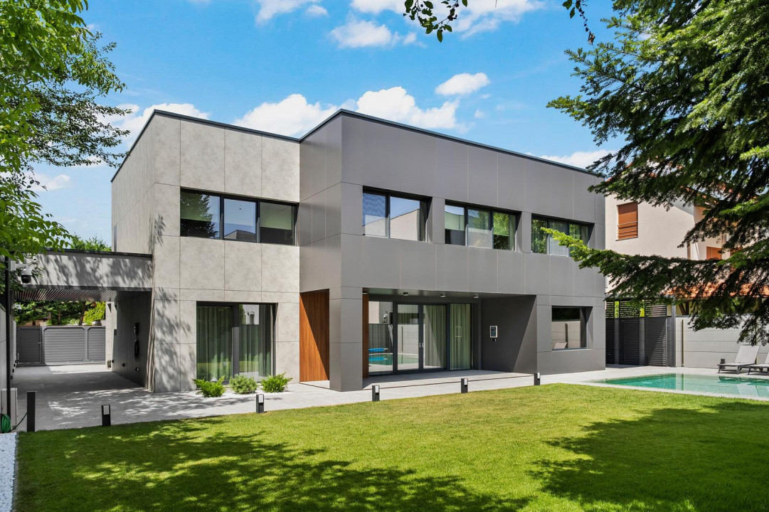Vilă premium cu 5 camere, piscină, garaj și teren generos – Pipera