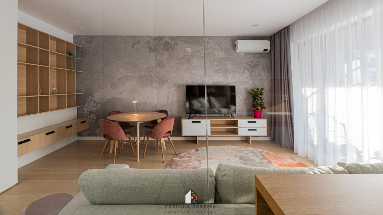 Inchiriere Apartament 2 camere Aviatiei | Parcare subterana | Balcon 11 mp