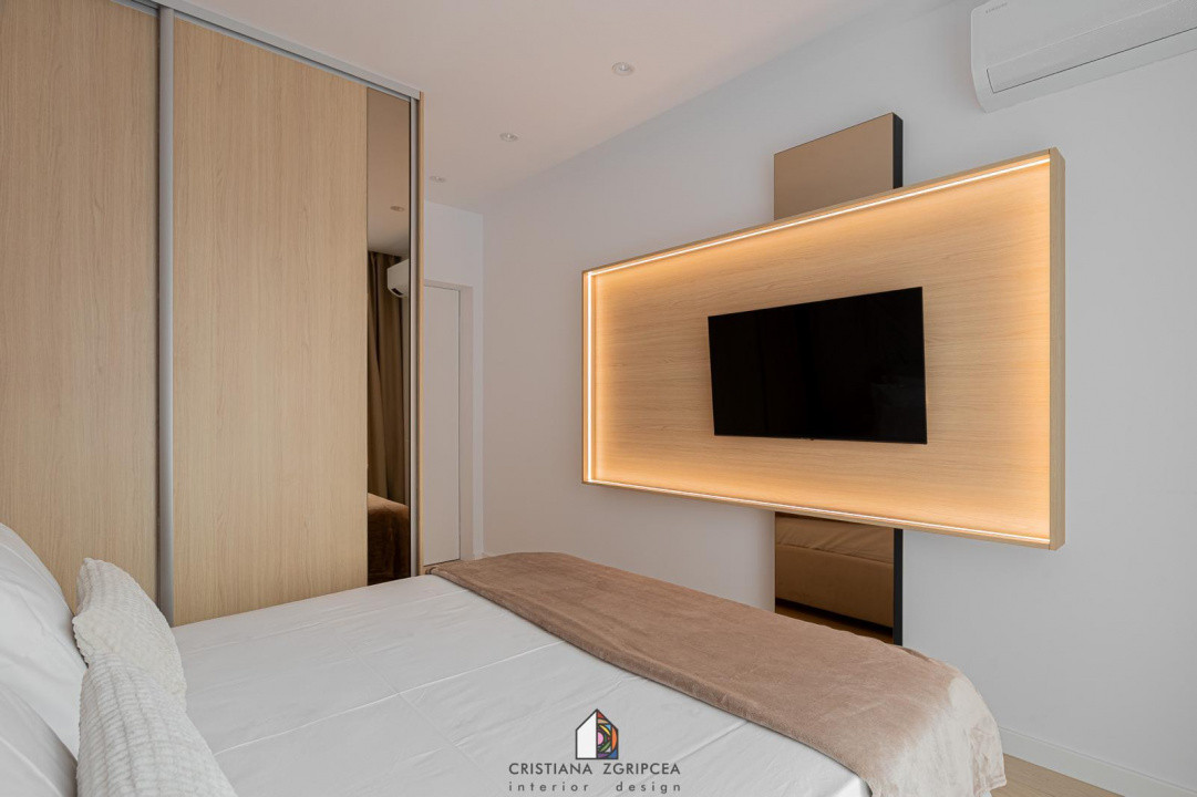 Inchiriere Apartament 2 camere Aviatiei | Parcare subterana | Balcon 11 mp