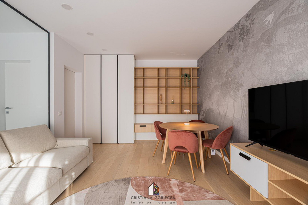 Inchiriere Apartament 2 camere Aviatiei | Parcare subterana | Balcon 11 mp