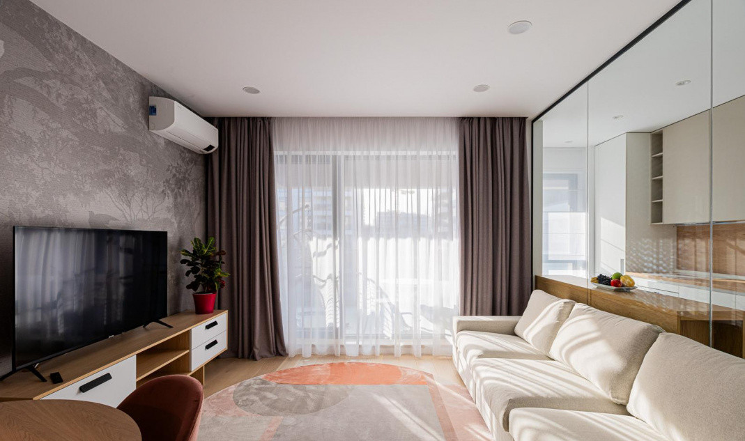 Inchiriere Apartament 2 camere Aviatiei | Parcare subterana | Balcon 11 mp