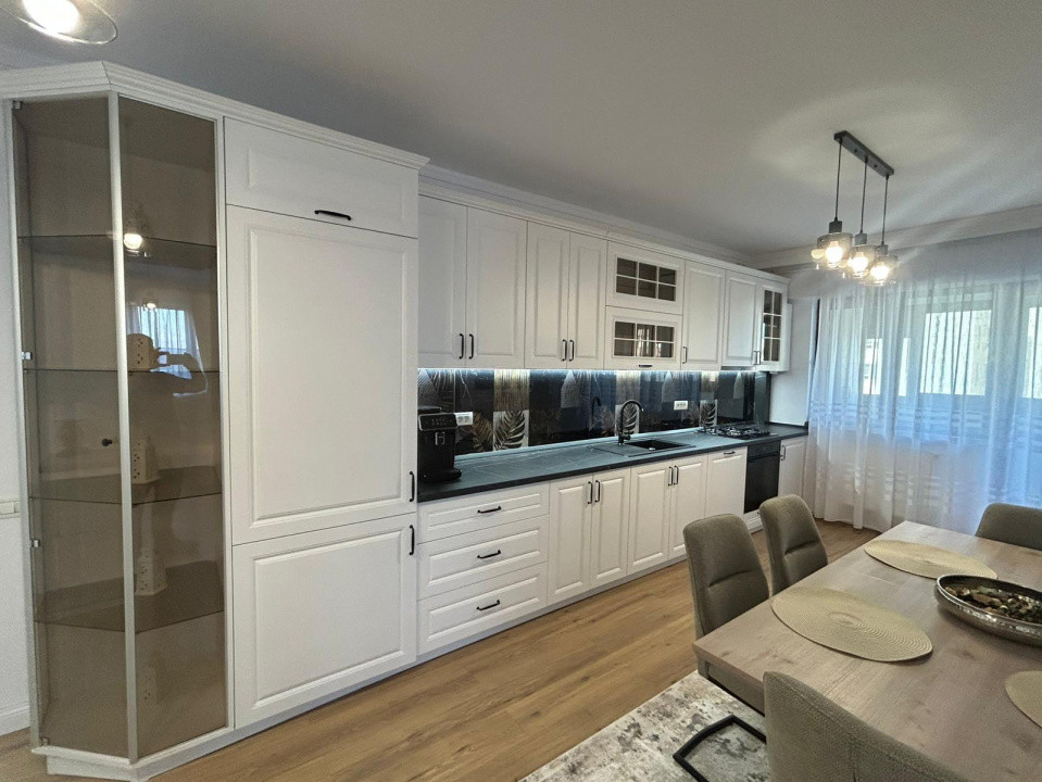 Apartament 3 camere | De inchiriat | Bucurestii Noi | Terasa 50mp | 2 Parcari