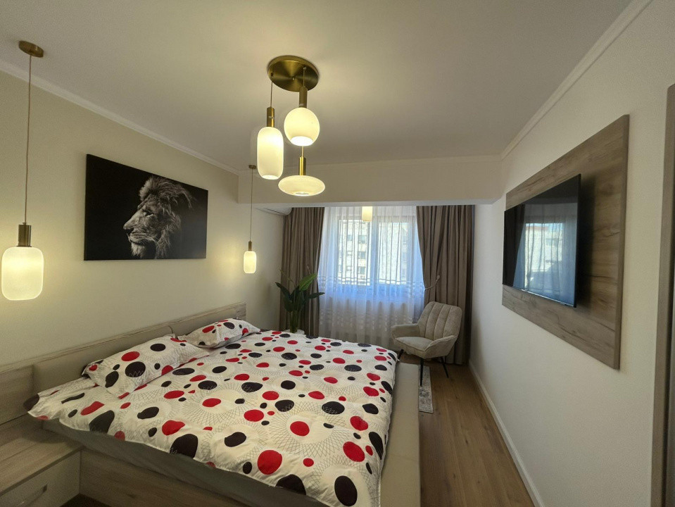 Apartament 3 camere | De inchiriat | Bucurestii Noi | Terasa 50mp | 2 Parcari