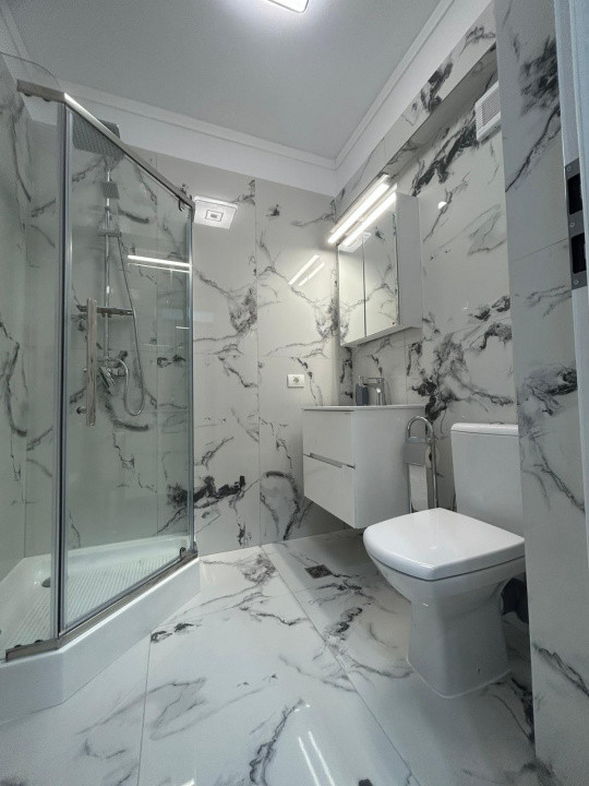 Apartament 3 camere | De inchiriat | Bucurestii Noi | Terasa 50mp | 2 Parcari