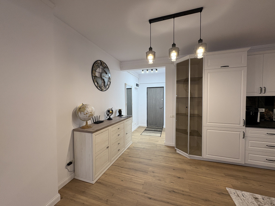 Apartament 3 camere | De inchiriat | Bucurestii Noi | Terasa 50mp | 2 Parcari