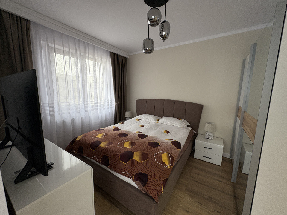 Apartament 3 camere | De inchiriat | Bucurestii Noi | Terasa 50mp | 2 Parcari