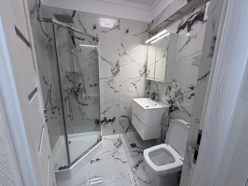 Apartament 3 camere | De inchiriat | Bucurestii Noi | Terasa 50mp | 2 Parcari