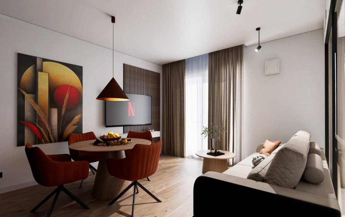 2 camere Nusco City, prima inchiriere, etaj 8, parcare