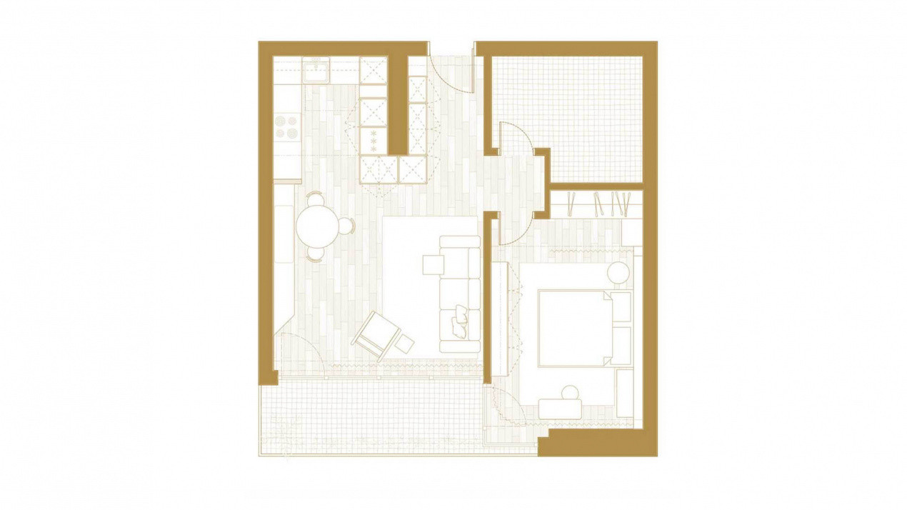 2 camere One Lake Club, prima inchiriere, parcare