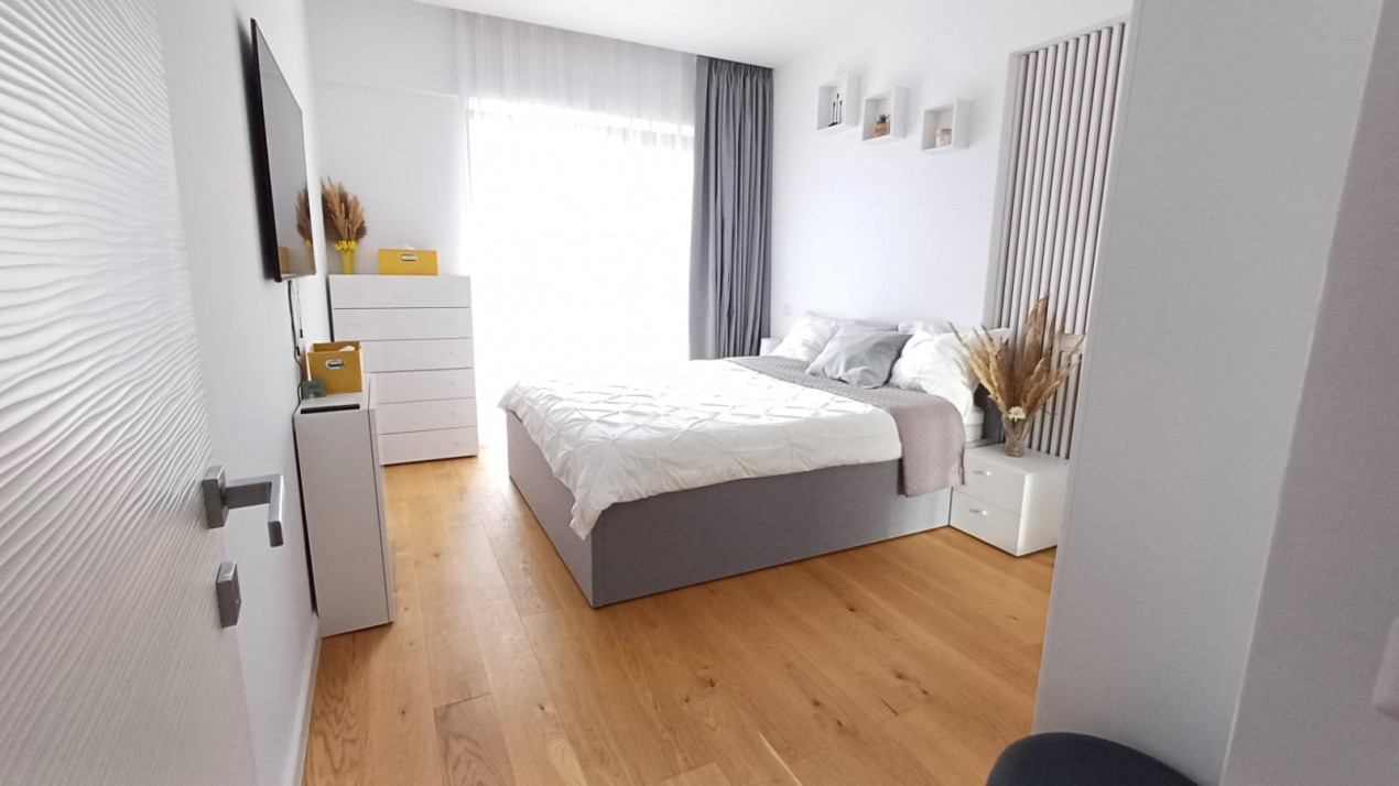 apartament decomandat de inchiriat cu 2 camere  in Herastrau 