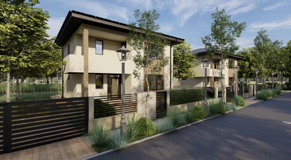 Vila 5 camere cu  design rafinat-Otopeni - de vanzare