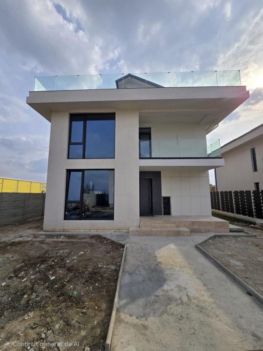 Vila 7 camere cu terasa panoramica Tunari de Vanzare