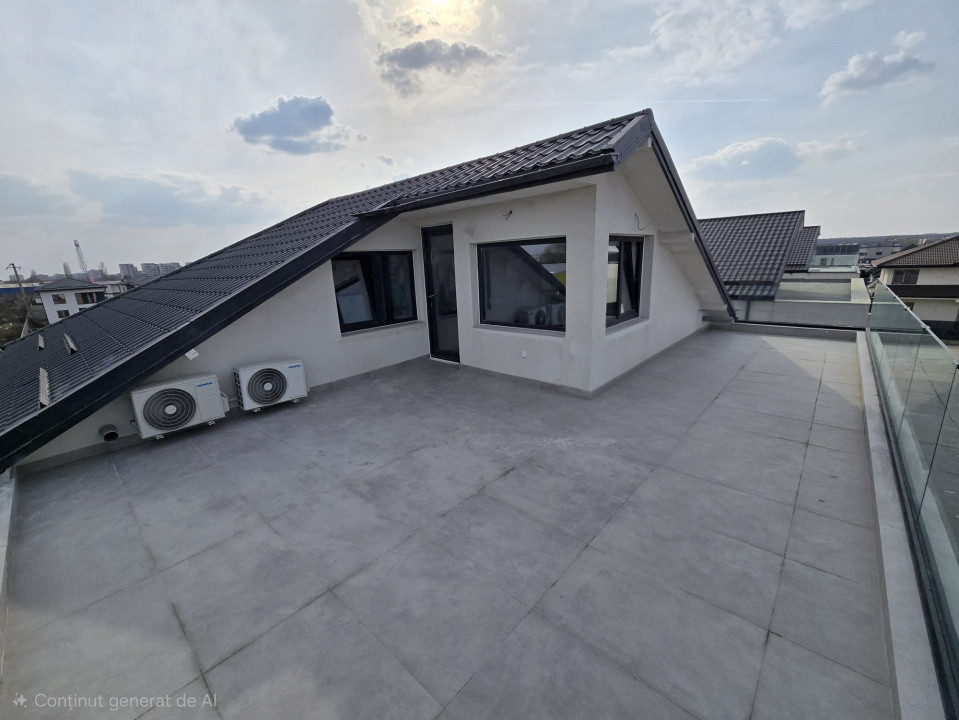 Vila 7 camere cu terasa panoramica Tunari de Vanzare