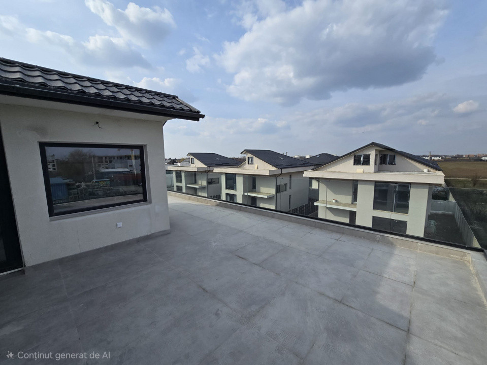 Vila 7 camere cu terasa panoramica Tunari de Vanzare