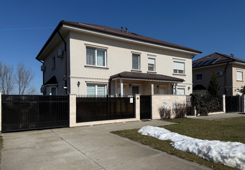 Duplex modern 4 camere | Corbeanca Park | mobilat & utilat | curte + terasă 