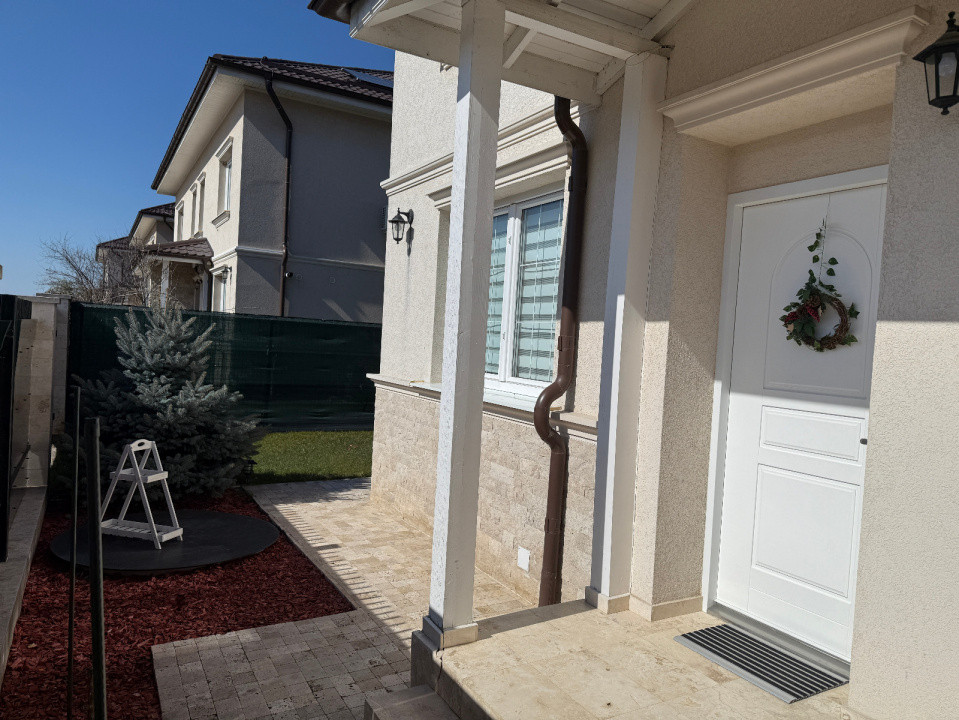 Duplex modern 4 camere | Corbeanca Park | mobilat & utilat | curte + terasă 