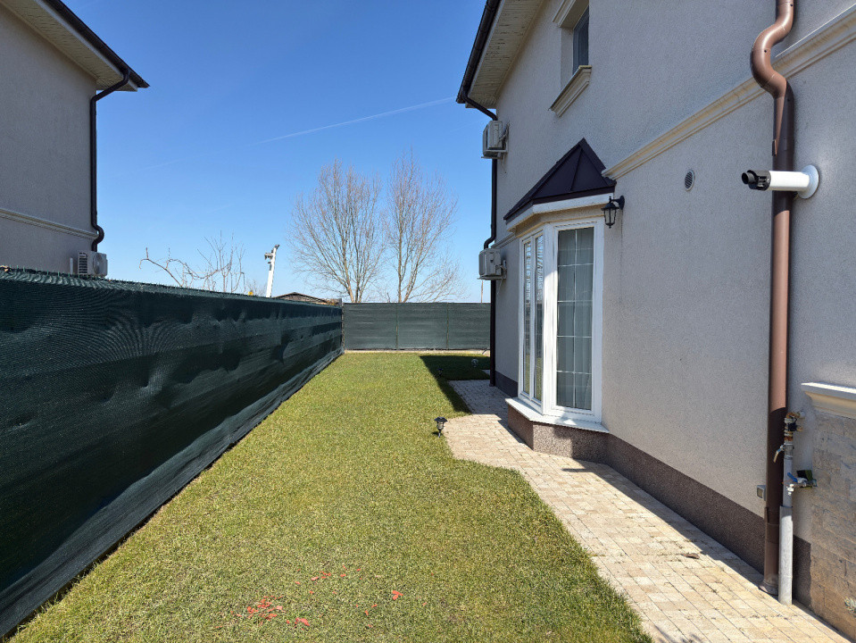 Duplex modern 4 camere | Corbeanca Park | mobilat & utilat | curte + terasă 