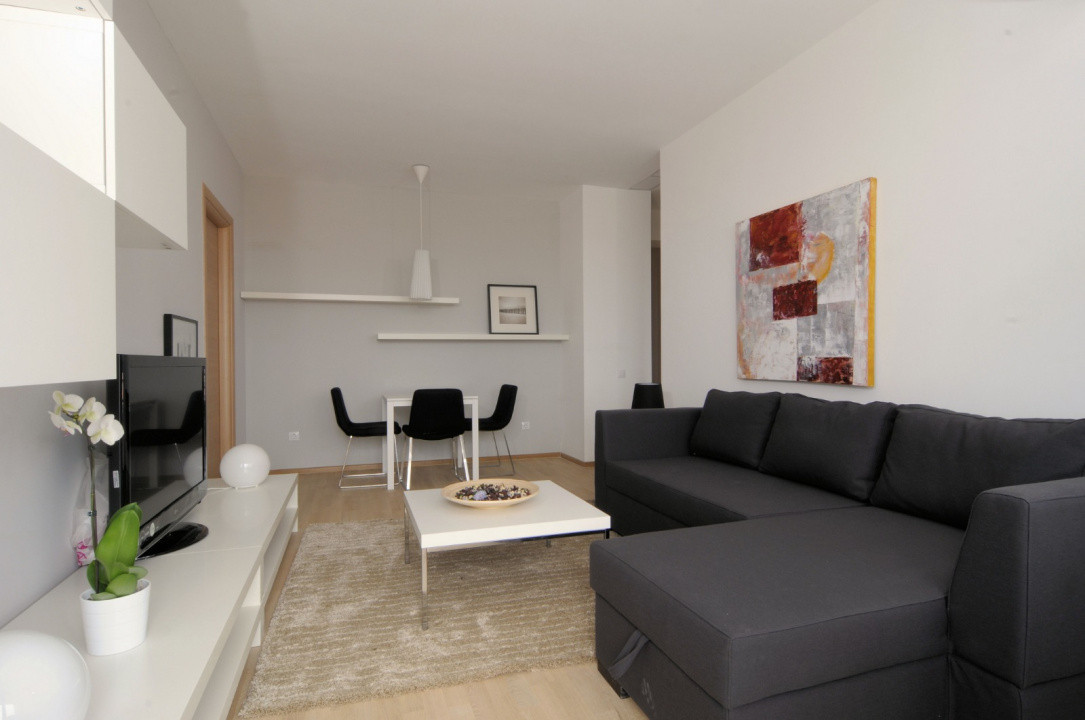 Apartament 2 camere, bucătărie închisă - Băneasa - Privighetorilor Residence 