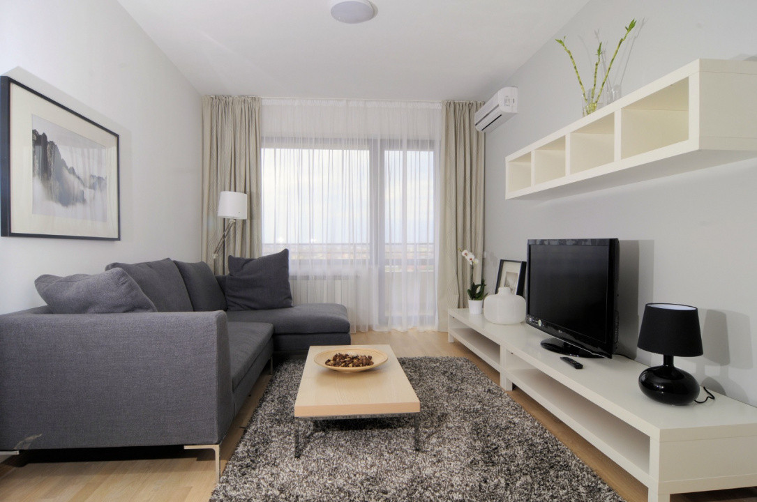 Apartament 2 camere, bucătărie open space - Băneasa - Privighetorilor Residence