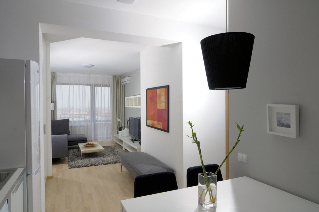 Apartament 2 camere, bucătărie open space - Băneasa - Privighetorilor Residence