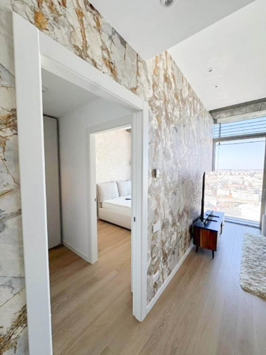 2 camere UpSite, etaj 18, vedere panoramica, parcare