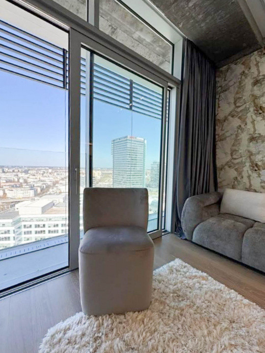 2 camere UpSite, etaj 18, vedere panoramica, parcare