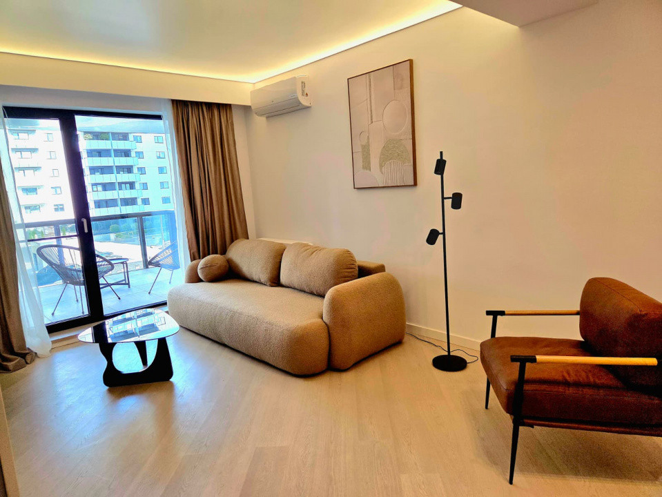 Apartament  de inchiriat cu 2 camere  in Pipera 