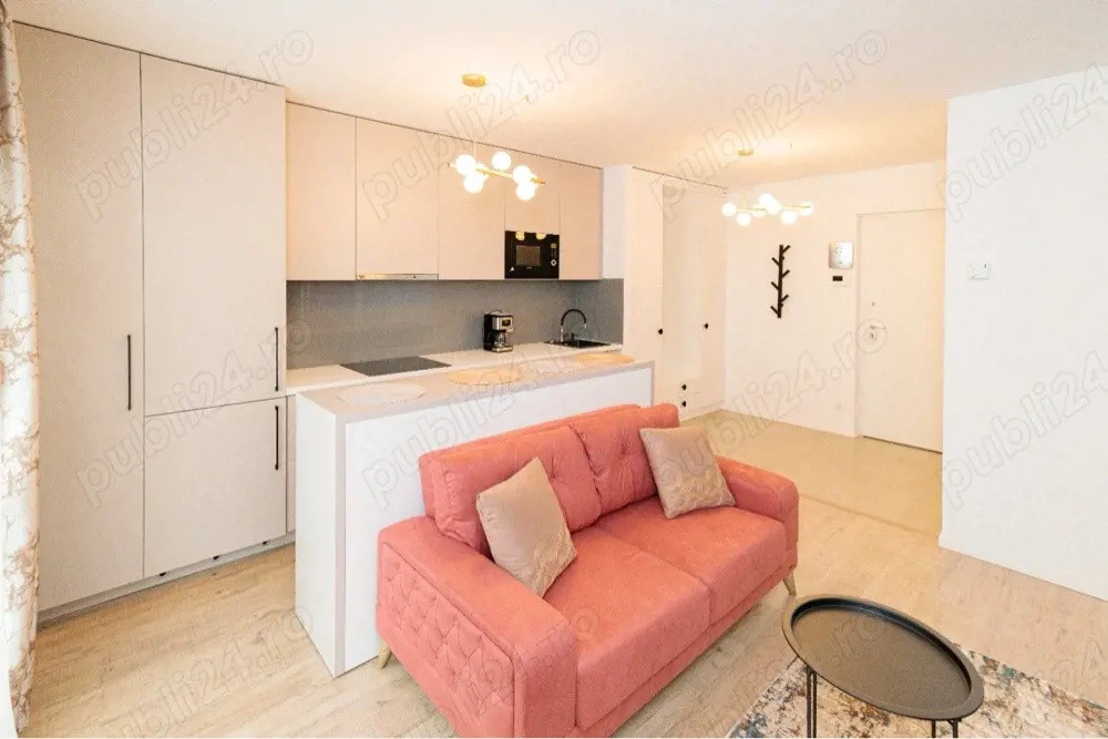 Studio Pipera cu gradina in complex cu promenada