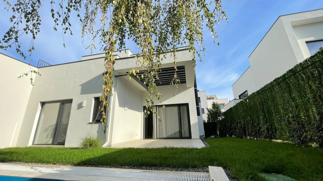 Vila 4 camere Pipera, piscina exterioara si garaj, de vanzare!