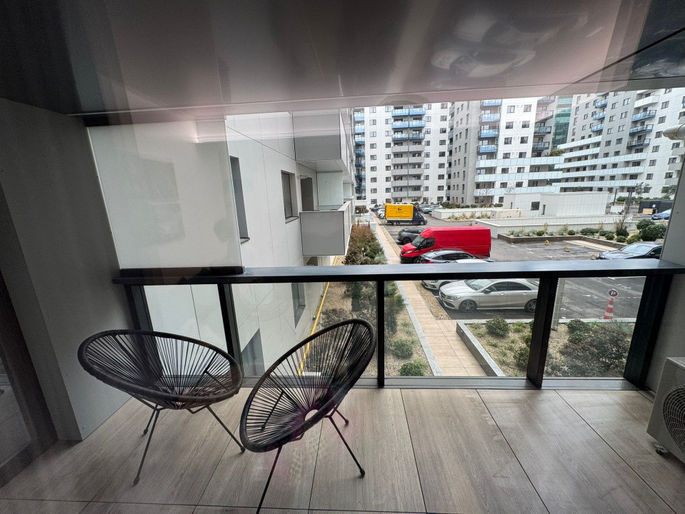 Apartament decomandat de inchiriat cu 2 camere  in Pipera 