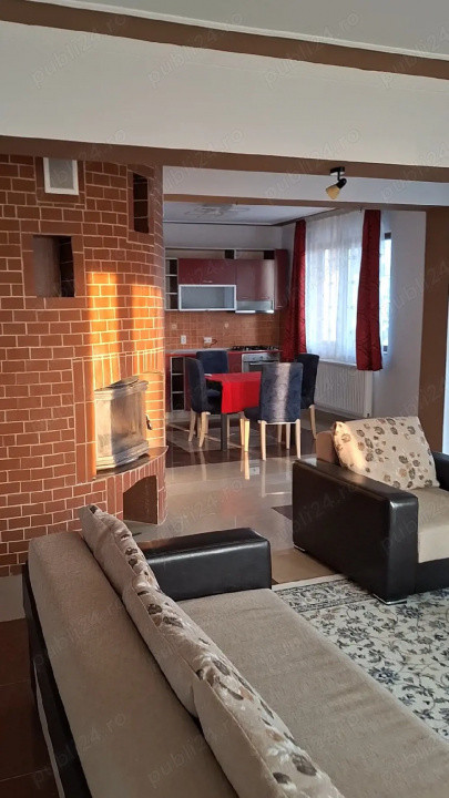 Apartament 3 camere Otopeni cu semineu si terasa