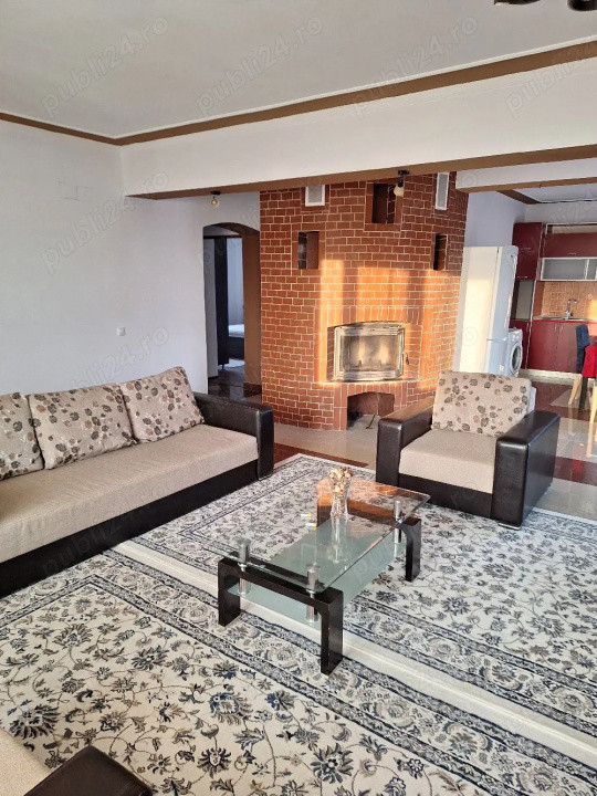 Apartament 3 camere Otopeni cu semineu si terasa