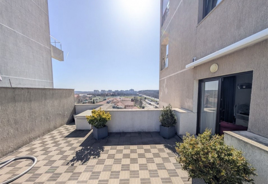 Apartament 2 camere Green Vista | mobilat complet, luminos, terasă spațioasă 