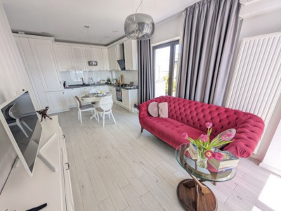 Apartament 2 camere Green Vista | mobilat complet, luminos, terasă spațioasă 