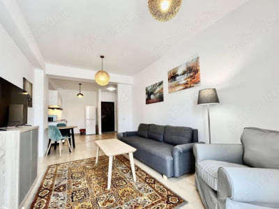 Apartament 2 camere Pipera mobilat