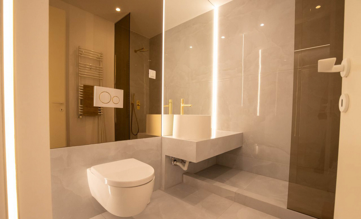 3 camere Cortina North, 104 mp, terasa 25 mp, parcare