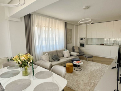 3 camere 90 mp, open space, 2 bai, Pipera