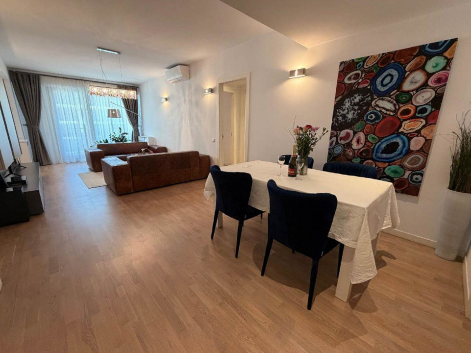 3 camere Herastrau, 90 mp, terasa, parcare, langa parc