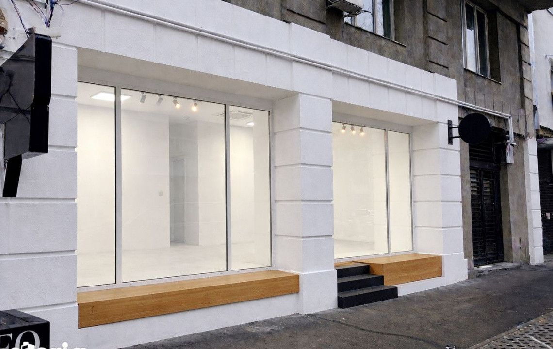 Spatiu comercial 40 mp, parter, stradal, vad intens, vitrina, Calea Victoriei