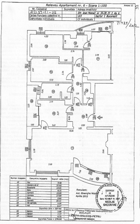 Apartament 4 camere Primaverii Aviatiei