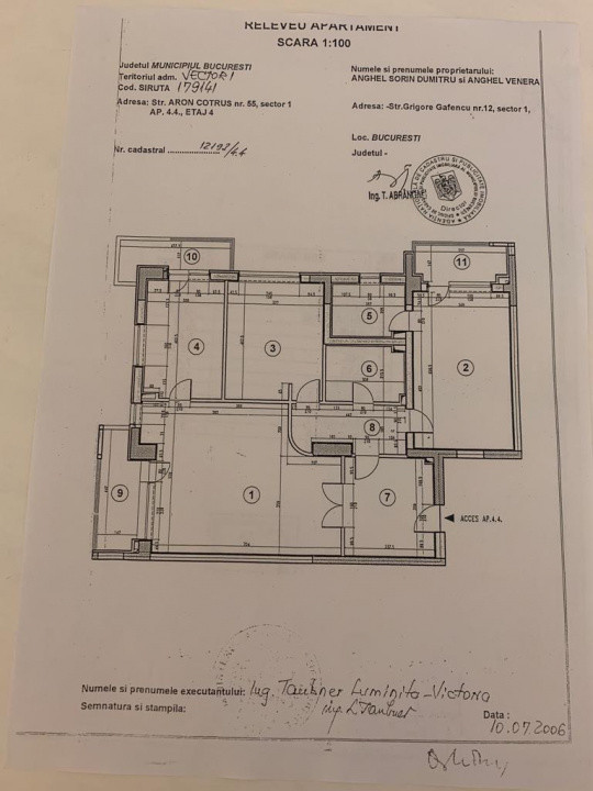 Apartament 3 camere Herastrau- Aviatiei