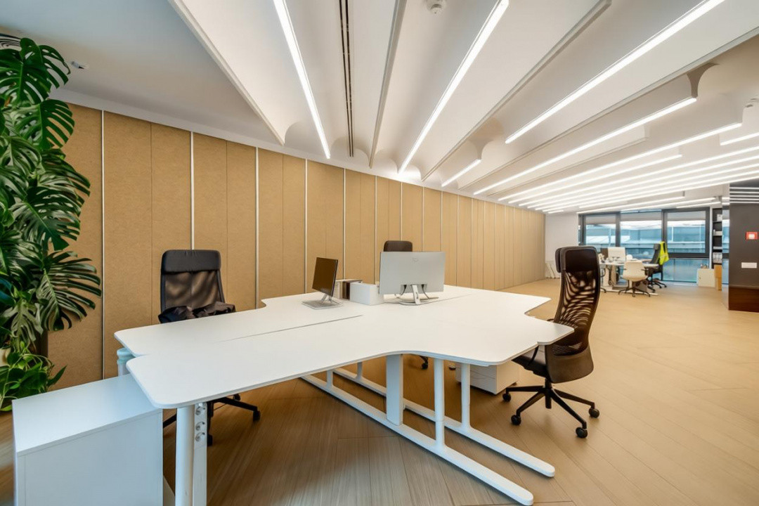 Închiriere spațiu office premium – Cortina North | 356 mp | 6 locuri parcare inc