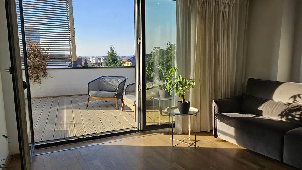 Penthouse 3 camere Pipera cu terasa