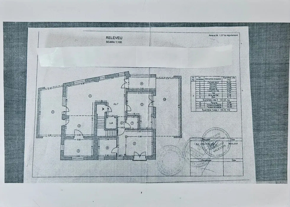 Penthouse 3 camere Pipera cu terasa