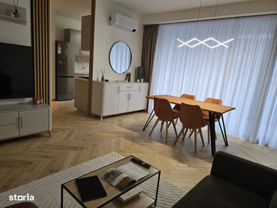 Inchiriere apartament 2 camere luminoase si cu incalzire in pardoseală